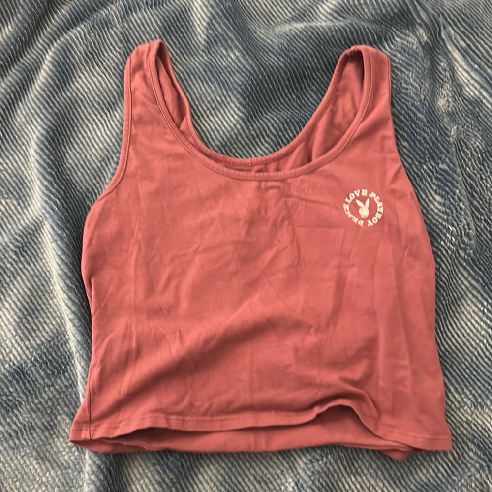 Playboy women's crop top women's size medium
